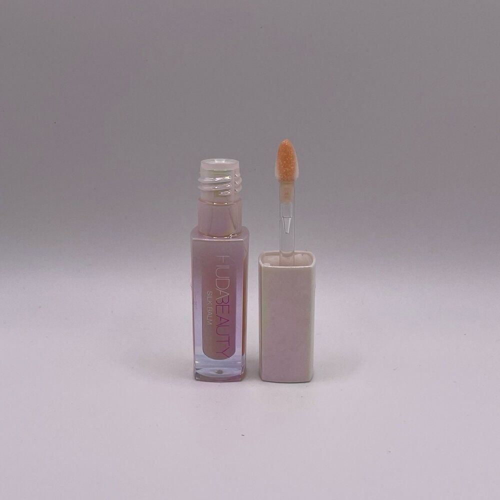 Huda Beauty Silk Balm Hydrating Nourishing Plumping Blush Mini Lip Balm Gloss